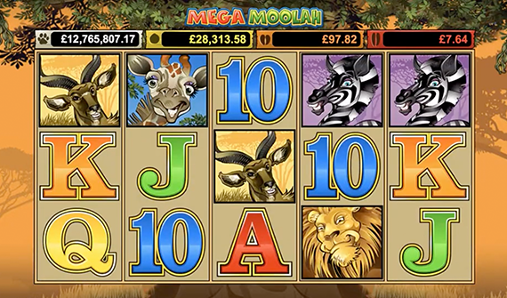 Mega Moolah Slot game